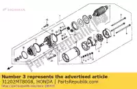 31202MT8008, Honda, beugel b, einde honda gl 1500 1990 1991 1992 1993, Nieuw