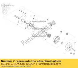 Tutaj możesz zamówić pier? Cie? Uszczelniaj? Cy od Piaggio Group , z numerem części B016919: