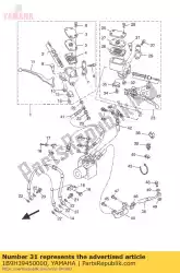 Here you can order the bolt, lever from Yamaha, with part number 1B9H39450000: