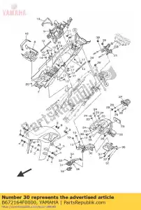 yamaha B672164F0000 ficar 1 - Lado inferior