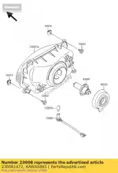 Here you can order the socket-assy,head lamp from Kawasaki, with part number 230081472: