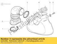 620398, Piaggio Group, boîte de refroidissement vespa granturismo 125 200 2003, Nouveau