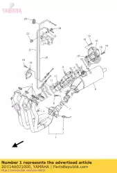 Here you can order the exhaust pipe comp. From Yamaha, with part number 2D1146021000: