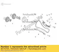 8574705, Piaggio Group, arbre à cames d'échappement aprilia  rsv rsv4 rsv4 tuono tuono tuono v tuono v4 1100 (usa) tuono v4 1100 (usa) e5 tuono v4 1100 rr (apac) zd4kg000 zd4kga00 zd4kgb zd4kgb00 zd4kgu zd4kgu00 zd4kgua0 zd4kgua1 zd4kza00 zd4kzb00 zd4kzu zd4tyg00, zd4tycc0 zd4tyh00, zd4tycc1 zd4tyu00 zd4ty, Nouveau