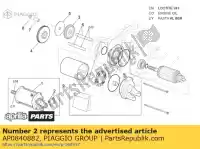 AP0840882, Piaggio Group, Vite a brugola aprilia  area area 51 caponord etv etx mana moto mx na normal and r pegaso pegaso strada trail rs rst rsv rsv tuono rsv4 1100 racing factory abs rsv4 tuono rx rx sx scarabeo shiver sl sl falco sr tuono tuono 660 (apac) tuono v tuono v4 1100 (usa) tuono v4, Nuovo