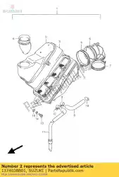 Tutaj możesz zamówić korek, filtr powietrza od Suzuki , z numerem części 1374038B01: