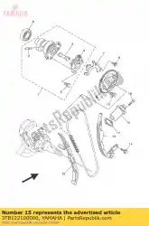 Aquí puede pedir conjunto tensor, cadena de levas de Yamaha , con el número de pieza 3TB122100000: