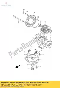 suzuki 014210685A parafuso prisioneiro - Lado inferior