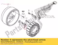 90025MEW920, Honda, bolt, flange, 12x50 (ubs) honda nc  xa xl transalp v nt deauville va integra d dct xd dtc sd s x sa nt700v nt700va xl700v xl700va nc700d nc700s nc700sa nc700sd nc700x nc700xa nc700xd nc750xa 700 750 , New