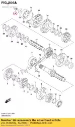 Here you can order the nozzle,shaft from Suzuki, with part number 2413538A02: