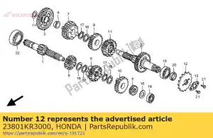 Honda 23801KR3000 pignon, entraînement (14t) - La partie au fond
