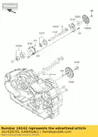 161420055, Kawasaki, bomba de cubierta vn1700c9f kawasaki vn vulcan 1700 2009 2010 2011 2012 2013 2014 2015 2016, Nuevo