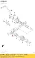 2623138202, Suzuki, cliquet, démarrage suzuki dr z125 sw lw drz125l drz125 125 , Nouveau