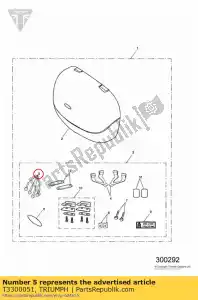 triumph T3300051 remache pop 4 mm x 12 - Lado inferior