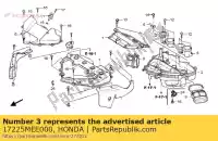 17225MEE000, Honda, entonnoir, r. air honda cbr  rr f cbr600rr 600 , Nouveau