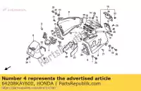 64208KAY600, Honda, stiffner,r.side c honda nx transcity  nx125 125 , New