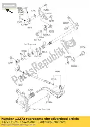 Here you can order the plate zx1000kbf from Kawasaki, with part number 132721175: