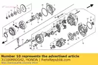 31100MAJG42, Honda, Générateur alternatif assy honda st pan european a  st1100 st1100a 1100 , Nouveau