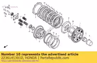 22361413010, Honda, no hay descripción disponible en este momento honda cb cmx 450 1986 1987 1988, Nuevo