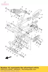 Ici, vous pouvez commander le boîtier, chaîne auprès de Yamaha , avec le numéro de pièce 5HP223110000: