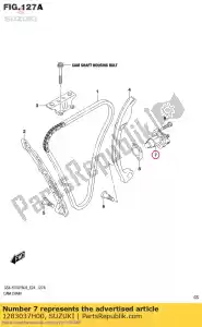 suzuki 1283037H00 regelaar assy, ??t - Onderkant