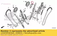 14405MGE000, Honda, rotor, impulsion de came honda vfr  f crosstourer x dtc fd xd dct vfr1200fa vfr1200fda vfr1200f vfr1200fd vfr1200x vfr1200xd vfr1200xa 1200 , Nouveau