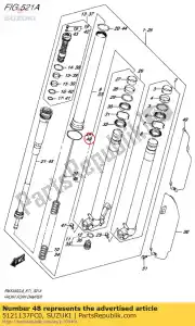 Suzuki 5121137FC0 stopring - Onderkant