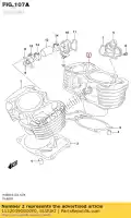 1122039G000F0, Suzuki, cylinder comp,r suzuki  c vl vz 800 2011 2012 2014 2015 2016 2017 2018 2019, New