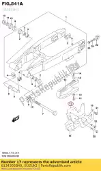 Ici, vous pouvez commander le guide de chaîne auprès de Suzuki , avec le numéro de pièce 6134302B40: