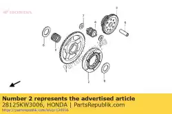 Qui puoi ordinare frizione comp., partenza in un modo da Honda , con numero parte 28125KW3006: