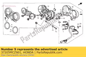 Honda 37205MCZ601 socket comp. - Onderkant