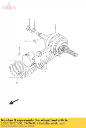 Aquí puede pedir pistón (1,00 mm o / s de Yamaha , con el número de pieza 1C0E16381000: