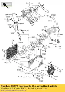 kawasaki 430780043 zbiornik ksf450b8f - Dół