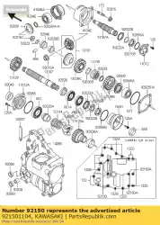 Here you can order the bolt,8x85 klf300-c1 from Kawasaki, with part number 921501104: