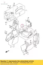 Ici, vous pouvez commander le cadre de couverture lh auprès de Suzuki , avec le numéro de pièce 4721041FN1YVB: