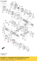 2425202F10, Suzuki, buisson, 5ème entraînement suzuki  dl sv tl 1000 1997 1998 2003 2004 2005 2006 2007 2008 2009 2010 2014 2015 2016 2018, Nouveau