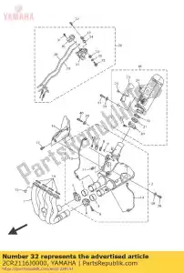 yamaha 2CR2116J0000 support 7 - La partie au fond