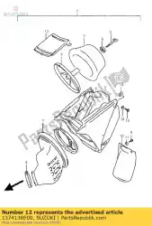 Qui puoi ordinare cappuccio, aria clnr da Suzuki , con numero parte 1374136E00: