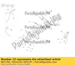 Tutaj możesz zamówić czujnik pr? Dko? Ci od Piaggio Group , z numerem części 883768: