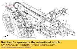 Qui puoi ordinare nessuna descrizione disponibile al momento da Honda , con numero parte 524A2KA3731:
