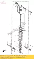 3JE222530000, Yamaha, colarinho distância yamaha yz 250, Novo