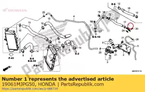 honda 19061MJPG50 verbinding, waterbodem - Onderkant