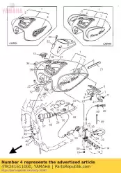 Aquí puede pedir emblema 1 de Yamaha , con el número de pieza 4TR241611000: