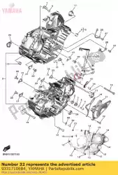 Ici, vous pouvez commander le palier auprès de Yamaha , avec le numéro de pièce 93317106B4: