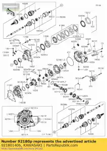 Kawasaki 921801406 shim,32x42x1.10 - Bottom side