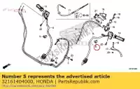 32161404000, Honda, band b1, draad honda  (a) general export kph england (b) usa cb cmx cn cr crf elsinore k0 usa f (e) fwd (d) mtx nss ntv nx p (a) netherlands rf (d) rw (d) england s (f) netherlands s 19 (a) sd (f) germany vfr ww xl xr xrv zb (j) 50 70 80 85 100 125 150 200 250 450 500 6, Nieuw