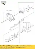 999941093, Kawasaki, -> usa 999940601 (h2 15) kawasaki h ninja 2 1000, Nuovo