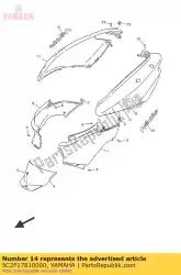 Ici, vous pouvez commander le emblème 1 auprès de Yamaha , avec le numéro de pièce 5C2F17810000: