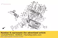 12252KFK003, Honda, uszczelka rr. g?owica cylindra (szczelna nippon)     , Nowy