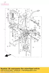 Tutaj możesz zamówić odrzutowiec, pilot (# 46) od Yamaha , z numerem części 43F143422300: